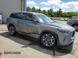 2024 Infiniti QX60 Luxe z VIN 5N1DL1FR9RC351355, wystawiony jako Copart lot #54048625 z przebiegiem 33 079 mil mil oraz Szkoda całkowita • Salvage title. Historia ofert i sprzedaży dostępna na DreamBid. Obrazek 4.