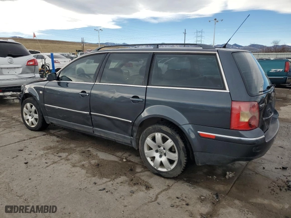 2003 Volkswagen Passat GLX with VIN WVWYH63B93E307461, listed as a Copart auction lot 81961384 with 139,029 mi miles and Salvage Title. Bid and sale history available at carsss.com. Image 2.