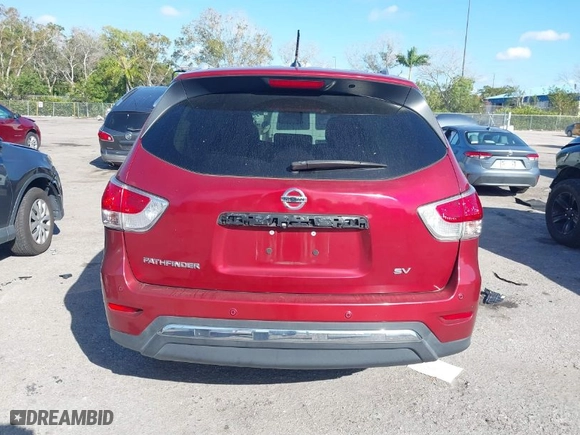 2016 Nissan Pathfinder S with VIN 5N1AR2MN7GC600949, listed as a IAAI auction lot 41261906 with 173,787 mi miles. Bid and sale history available at carsss.com. Image 16.