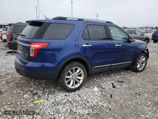 2014 Ford Explorer XLT with VIN 1FM5K8D88EGB72382, listed as a Copart auction lot 47888775 with 142,401 mi miles and Salvage Title. Bid and sale history available at carsss.com. Image 3.