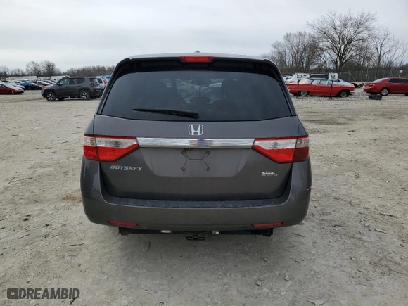 2011 Honda Odyssey EX-L with VIN 5FNRL5H64BB022947, listed as a Copart auction lot 50326515 with 209,360 mi miles and Salvage Title. Bid and sale history available at carsss.com. Image 6.