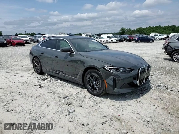 2023 BMW i4 eDrive40 with VIN WBY73AW03PFN64332, listed as a Copart auction lot 54061254 with 31,138 mi miles. Bid and sale history available at carsss.com. Image 11.