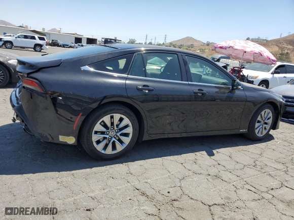 2022 Toyota Mirai XLE with VIN JTDAAAAA0NA005683, listed as a Copart auction lot 59494793 with NaN miles. Bid and sale history available at carsss.com. Image 3.