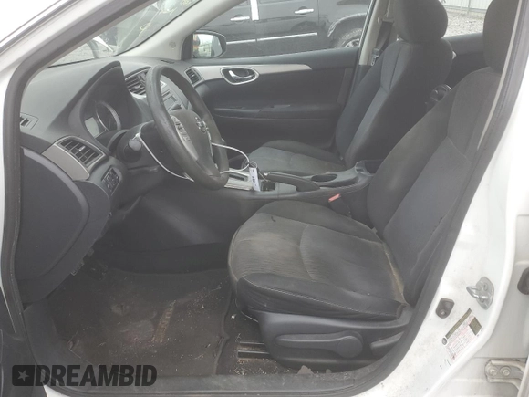 2014 Nissan Sentra SV with VIN 3N1AB7AP6EY255481, listed as a Copart auction lot 89181725 with 206,869 mi miles and Salvage Title. Bid and sale history available at DreamBid. Image 7.