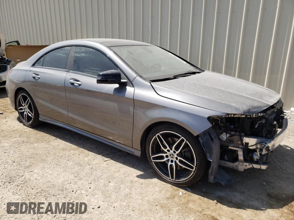 2018 Mercedes-Benz CLA 250 with VIN WDDSJ4EB9JN649071, listed as a Copart auction lot 62972653 with 62,954 mi miles and . Bid and sale history available at DreamBid. Image 4.