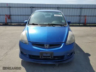 2008 Honda Fit Sport with VIN JHMGD38648S016102, listed as a Copart auction lot 53830755 with 243,479 mi miles and Clean Title. Bid and sale history available at carsss.com. Image 5.