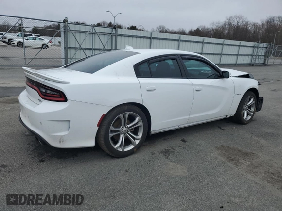 2022 Dodge Charger R/T with VIN 2C3CDXCT1NH192603, listed as a Copart auction lot 49372865 with 22,027 mi miles and Salvage Title. Bid and sale history available at carsss.com. Image 3.