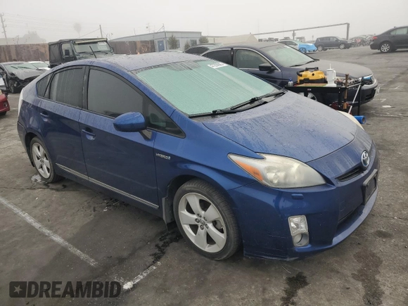 2010 Toyota Prius II with VIN JTDKN3DU2A0221884, listed as a Copart auction lot 47208995 with 138,287 mi miles and Salvage Title. Bid and sale history available at carsss.com. Image 4.