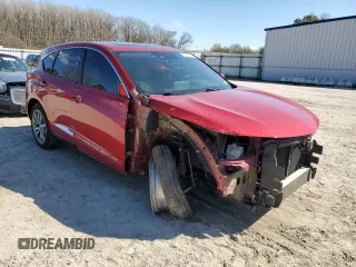 2020 Acura RDX Technology with VIN 5J8TC2H56LL004638, listed as a Copart auction lot 50221165 with 108,012 mi miles and Salvage Title. Bid and sale history available at DreamBid. Image 4.