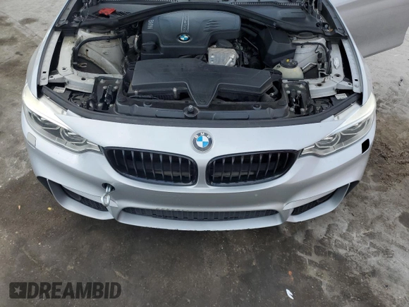 2015 BMW 4 Series 428i xDrive with VIN WBA4C9C55FD331210, listed as a Copart auction lot 54158235 with 88,372 mi miles and Salvage title. Bid and sale history available at DreamBid. Image 11.