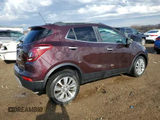 2017 Buick Encore Preferred with VIN KL4CJASB6HB216783, listed as a Copart auction lot 50818625 with 117,366 mi miles and Salvage title. Bid and sale history available at DreamBid. Image 3.