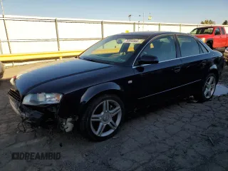 2005 Audi A4 2.0T with VIN WAUDF78E85A548755, listed as a Copart auction lot 76866564 with 192,945 mi miles and Clean Title. Bid and sale history available at carsss.com. Image 1.
