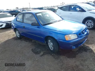 2001 Hyundai Accent z VIN KMHCF35G91U106987, wystawiony jako IAAI lot #41562779 z przebiegiem 69 762 mil mil oraz . Historia ofert i sprzedaży dostępna na DreamBid. Obrazek 1.
