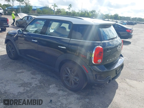 2013 MINI Countryman S with VIN WMWZC3C5XDWP24270, listed as a IAAI auction lot 42232550 with 95,512 mi miles and . Bid and sale history available at DreamBid. Image 3.