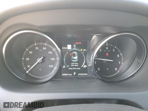 2019 Land Rover Discovery Sport HSE with VIN SALCR2FX6KH823564, listed as a Copart auction lot 47869385 with 40,047 mi miles and Salvage Title. Bid and sale history available at carsss.com. Image 9.