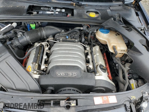 2006 Audi A4 3.0L with VIN WAUDT48H36K010770, listed as a Copart auction lot 59517474 with 96,008 mi miles and Clean Title. Bid and sale history available at carsss.com. Image 7.