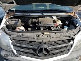 2015 Mercedes-Benz Sprinter Passenger with VIN WDZPE7CC8FP132535, listed as a Copart auction lot 74041354 with 53,192 mi miles and Salvage Title. Bid and sale history available at carsss.com. Image 12.