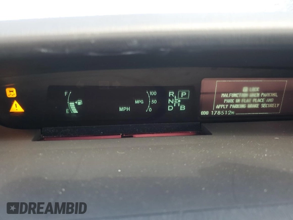 2010 Toyota Prius II with VIN JTDKN3DU6A0044580, listed as a Copart auction lot 51823925 with 178,512 mi miles and Salvage Title. Bid and sale history available at carsss.com. Image 9.