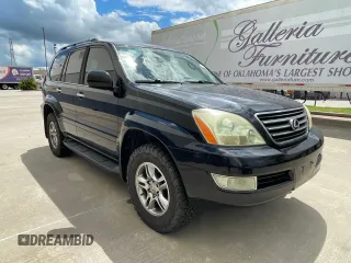 2009 Lexus GX 470 z VIN JTJBT20X590173953, wystawiony jako Copart lot #56399765 z przebiegiem 236 350 mil mil oraz Tytuł czysty. Historia ofert i sprzedaży dostępna na DreamBid. Obrazek 1.