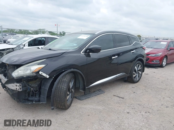 2017 Nissan Murano SL z VIN 5N1AZ2MG5HN159328, wystawiony jako IAAI lot #42130768 z przebiegiem 77 822 mil mil oraz . Historia ofert i sprzedaży dostępna na DreamBid. Obrazek 18.