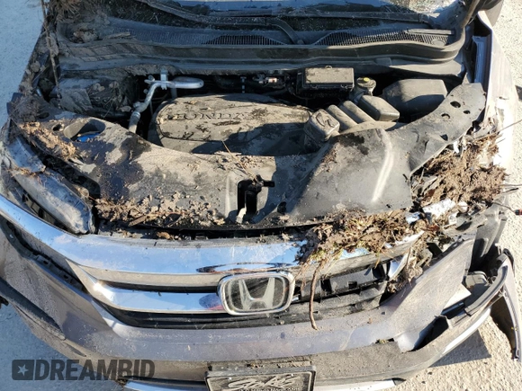 2021 Honda Pilot Elite with VIN 5FNYF6H06MB041491, listed as a Copart auction lot 46832545 with 95,769 mi miles and Salvage Title. Bid and sale history available at carsss.com. Image 13.