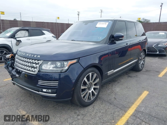 2015 Land Rover Range Rover Autobiography with VIN SALGV2TF1FA198949, listed as a IAAI auction lot 42110536 with 134,560 mi miles and . Bid and sale history available at DreamBid. Image 2.