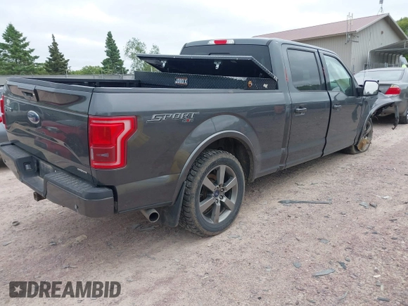 2016 Ford F-150 XLT with VIN 1FTFW1EF4GFB47473, listed as a IAAI auction lot 42296307 with 213,313 mi miles and . Bid and sale history available at DreamBid. Image 4.