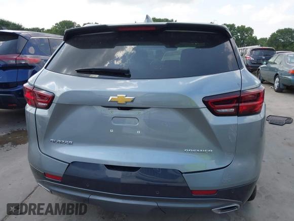 2024 Chevrolet Blazer Premier with VIN 3GNKBFR48RS271591, listed as a IAAI auction lot 42406345 with 10,306 mi miles and . Bid and sale history available at DreamBid. Image 16.