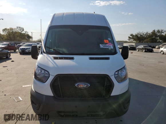 2023 Ford Transit Cargo with VIN 1FTBW3X8XPKA06827, listed as a Copart auction lot 75888424 with 193,567 mi miles and Clean Title. Bid and sale history available at carsss.com. Image 5.