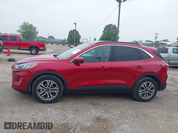 2020 Ford Escape SEL z VIN 1FMCU9H61LUC43162, wystawiony jako IAAI lot #42416146 z przebiegiem 50 718 mil mil oraz . Historia ofert i sprzedaży dostępna na DreamBid. Obrazek 14.