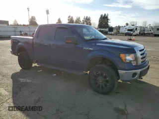 2012 Ford F-150 XL with VIN 1FTFW1EF8CFB28399, listed as a Copart auction lot 47112695 with 176,124 mi miles and Salvage Title. Bid and sale history available at carsss.com. Image 4.