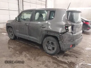2016 Jeep Renegade Sport with VIN ZACCJAAT0GPE02338, listed as a IAAI auction lot 41621653 with 224,752 mi miles and . Bid and sale history available at DreamBid. Image 3.