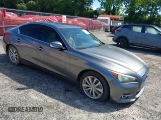 2015 Infiniti Q50 Premium z VIN JN1BV7AP6FM339445, wystawiony jako IAAI lot #42315003 z przebiegiem 116 645 mil mil oraz . Historia ofert i sprzedaży dostępna na DreamBid. Obrazek 1.