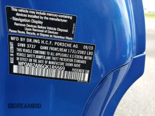 2016 Porsche Cayman S с VIN WP0AB2A86GK185569, выставлен на аукционе Copart как лот 74251414 с пробегом Не указан миль и Списание • Salvage title. История ставок и продаж доступна на DreamBid. Изображение 13.