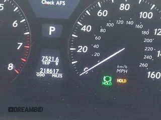 2008 Lexus LS 460 with VIN JTHBL46F585073817, listed as a IAAI auction lot 42238404 with 218,617 mi miles and . Bid and sale history available at DreamBid. Image 15.