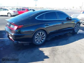 2020 Hyundai Sonata Limited with VIN 5NPEH4J28LH032174, listed as a IAAI auction lot 41283294 with 77,969 mi miles. Bid and sale history available at carsss.com. Image 4.