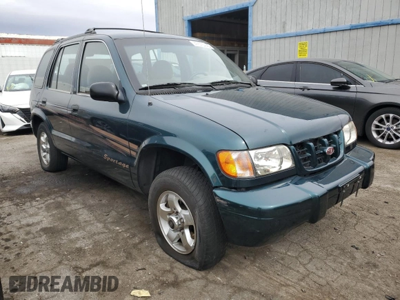 1999 Kia Sportage with VIN KNDJB7232X5612065, listed as a Copart auction lot 47575445 with 77,486 mi miles and Clean Title. Bid and sale history available at carsss.com. Image 4.