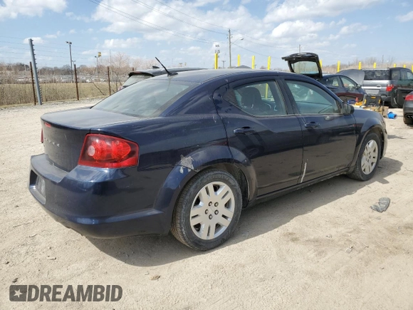 2013 Dodge Avenger SE with VIN 1C3CDZAB4DN652039, listed as a Copart auction lot 48519515 with 171,175 mi miles and Clean Title. Bid and sale history available at carsss.com. Image 3.