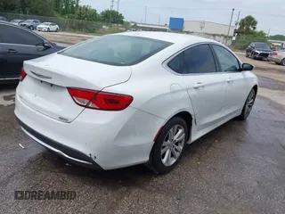 2015 Chrysler 200 Limited with VIN 1C3CCCABXFN675022, listed as a IAAI auction lot 41927925 with 208,380 mi miles. Bid and sale history available at carsss.com. Image 4.