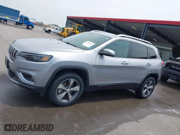 2019 Jeep Cherokee Limited with VIN 1C4PJMDX1KD437169, listed as a IAAI auction lot 42389910 with 70,357 mi miles and . Bid and sale history available at DreamBid. Image 14.