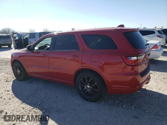 2015 Dodge Durango R/T with VIN 1C4SDJCTXFC236557, listed as a Copart auction lot 41678894 with 109,923 mi miles and Salvage title. Bid and sale history available at DreamBid. Image 2.