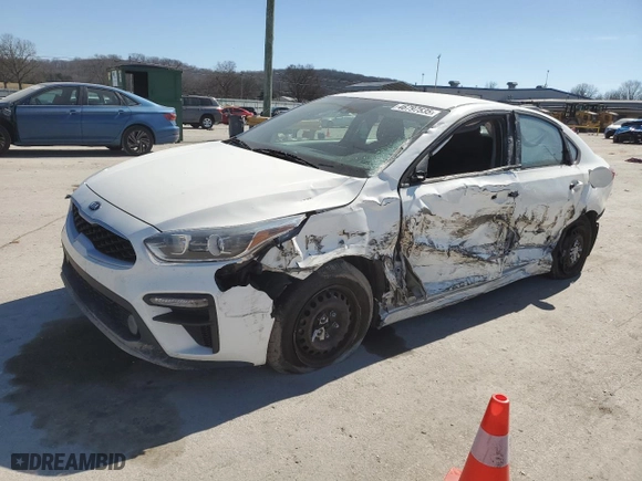 2019 Kia Forte FE with VIN 3KPF24AD6KE045418, listed as a Copart auction lot 46797535 with NaN miles and Salvage Title. Bid and sale history available at carsss.com. Image 1.