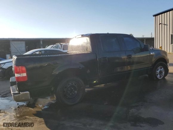 2005 Ford F-150 XLT with VIN 1FTPW12525FB23282, listed as a Copart auction lot 46469875 with 277,878 mi miles and Salvage Title. Bid and sale history available at carsss.com. Image 3.