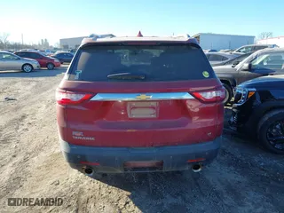 2018 Chevrolet Traverse LT Cloth with VIN 1GNERGKWXJJ269969, listed as a IAAI auction lot 41596532 with 114,038 mi miles. Bid and sale history available at carsss.com. Image 16.
