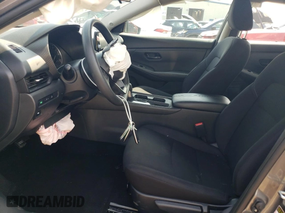 2024 Nissan Sentra S with VIN 3N1AB8BV6RY270880, listed as a Copart auction lot 65655724 with 19,019 mi miles and Salvage title. Bid and sale history available at DreamBid. Image 7.