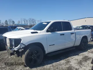 2023 Ram 1500 Big Horn with VIN 1C6SRFBT1PN590786, listed as a Copart auction lot 47774805 with 39,365 mi miles and Salvage Title. Bid and sale history available at carsss.com. Image 1.