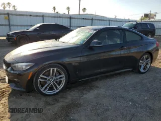 2020 BMW 4 Series 430i z VIN WBA4W3C06LFH26573, wystawiony jako Copart lot #51925675 z przebiegiem 56 135 mil mil oraz Szkoda całkowita • Salvage title. Historia ofert i sprzedaży dostępna na DreamBid. Obrazek 1.