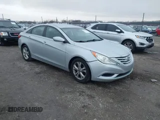 2011 Hyundai Sonata GLS with VIN 5NPEB4AC8BH063854, listed as a IAAI auction lot 41195819 with 181,700 mi miles. Bid and sale history available at carsss.com. Image 1.