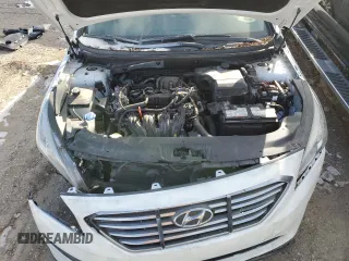 2017 Hyundai Sonata SE with VIN 5NPE24AFXHH544532, listed as a Copart auction lot 87716015 with 92,091 mi miles and Salvage Title. Bid and sale history available at DreamBid. Image 11.