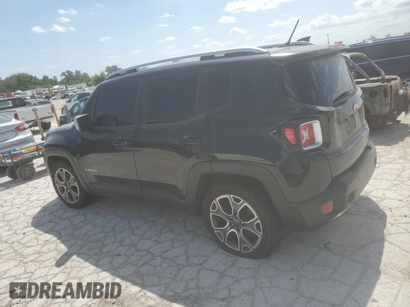 2016 Jeep Renegade Limited with VIN ZACCJADT7GPD35961, listed as a Copart auction lot 62286185 with 200,605 mi miles and Clean title. Bid and sale history available at DreamBid. Image 2.